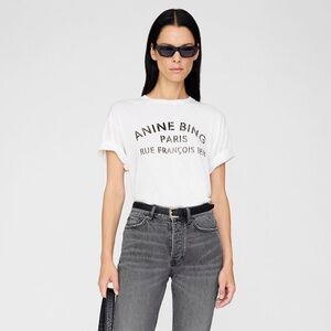 Anine Bing Cohen Tee Paris Stencil